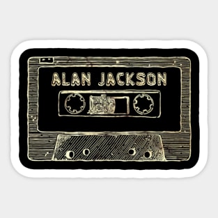 Alan Jackson Sticker